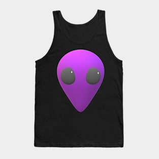 Purple Alien Tank Top